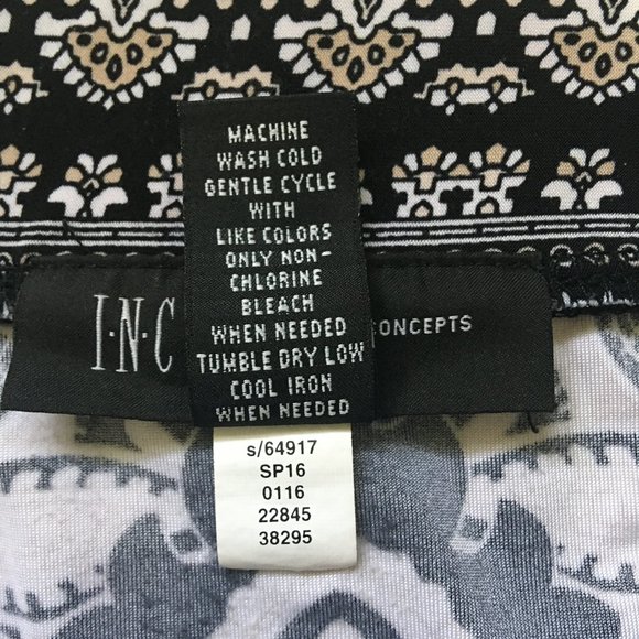 INC International Concepts asymmetrical skirt - Picture 8 of 8